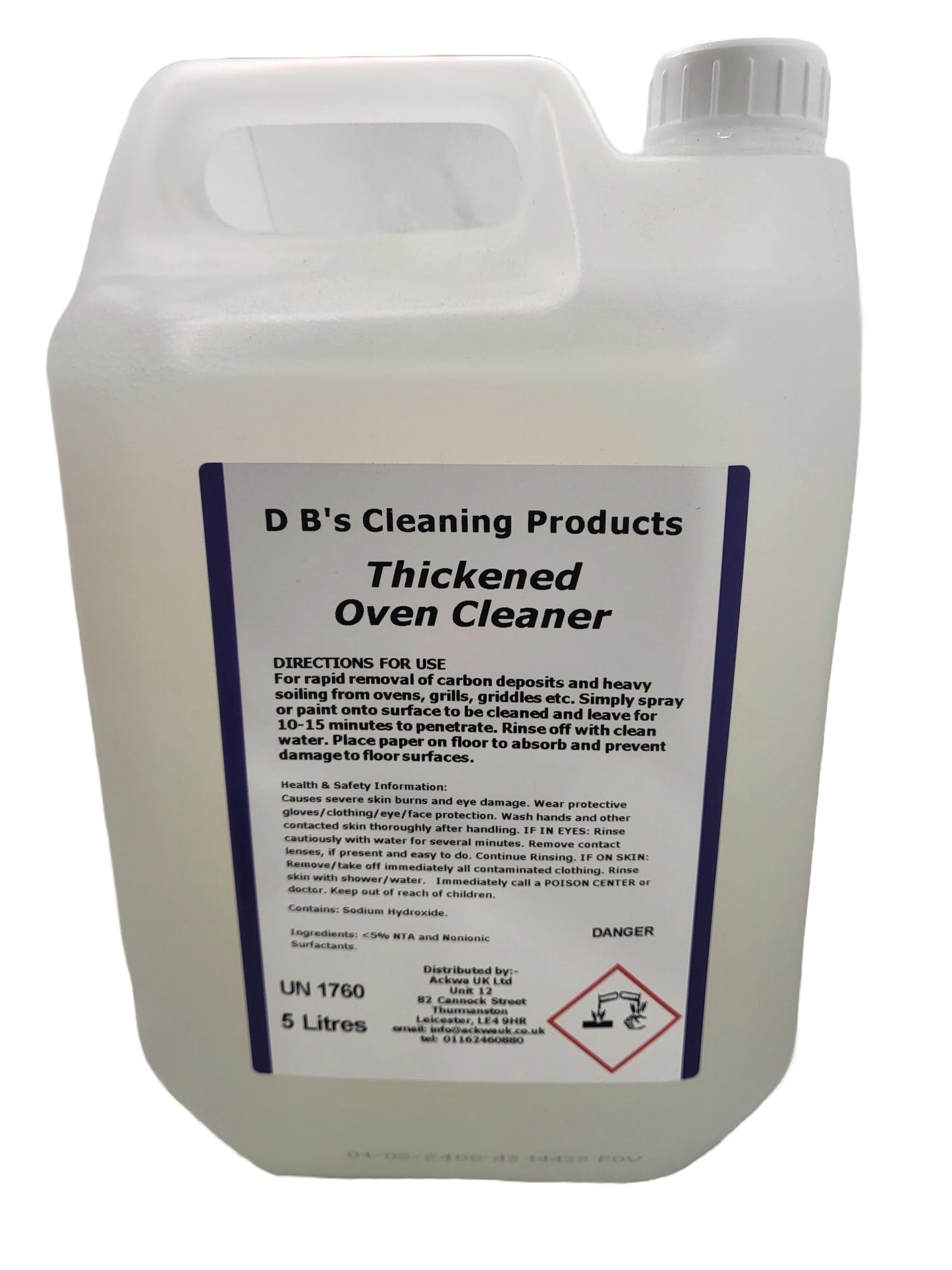DB's Thickened Oven Cleaner 5L