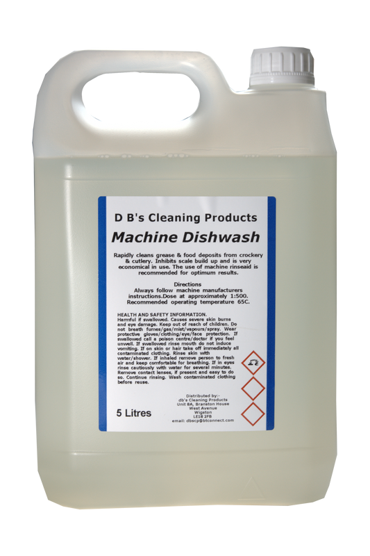 DB's Dish Wash Liquid 40% (EXTRA strong) Machine 5ltr
