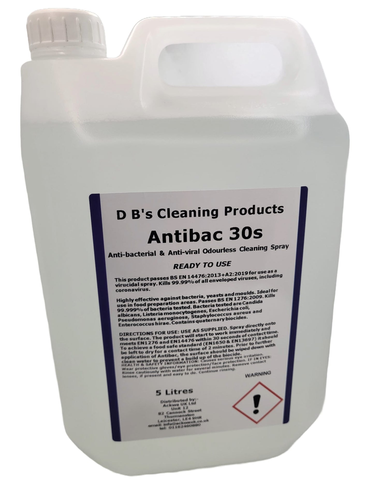 DB's Antibacterial/Anti Viral Odourless Ready to Use
