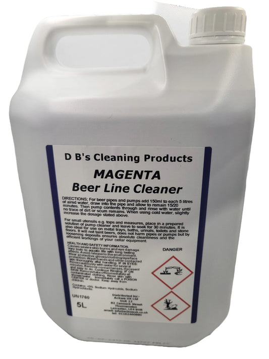 DB's Magenta Beer Line Cleaner 5 Litres